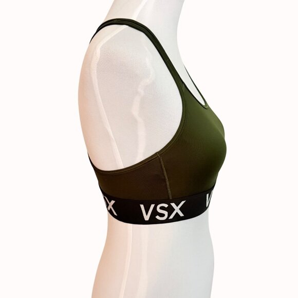 VSX Victorias Secret Sport Bra Racerback Size L Training Workout Activewear Yoga - Picture 3 of 12
